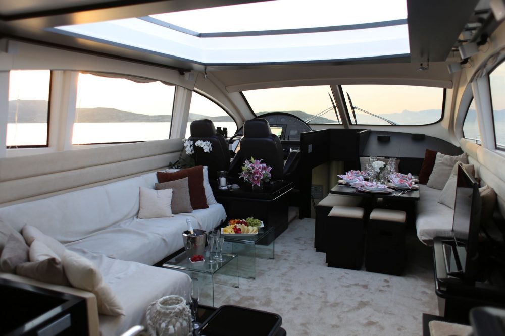 Aicon 72 Hardtop "Majestic" Yacht Charter in Mykonos | Mykonos Yachting