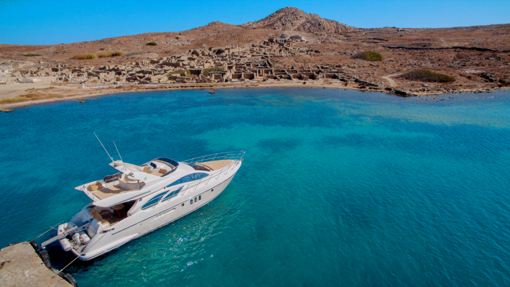 Azimut 55 Yacht Charter in Mykonos | Mykonos Yachting Company