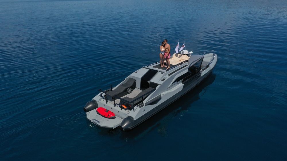 Private Marvel 41S RIB Boat Rental in Mykonos | Mykonos Yachting