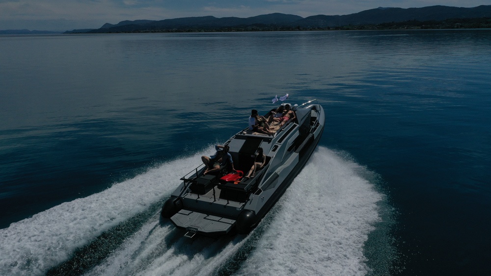Private Marvel 41S RIB Boat Rental in Mykonos | Mykonos Yachting