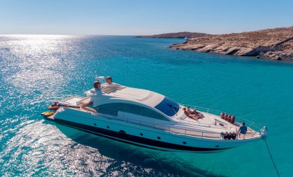 Luxury Mykonos Yacht Charter - Aicon 72 Hardtop "Majestic"