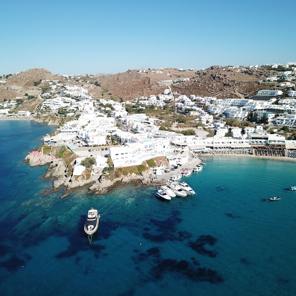 South Coast Of Mykonos And Dragonisi Private Day Cruise