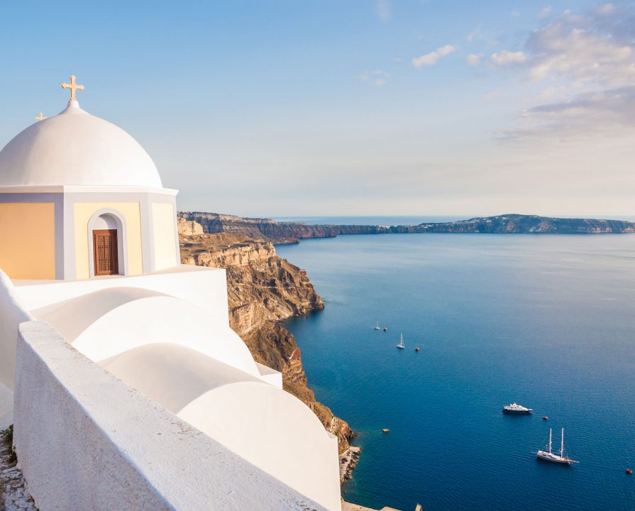 Mykonos - Santorini Private Day Cruise | Luxury Yacht Charter